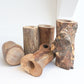 Sam Ayre: Wooden Candle Holders