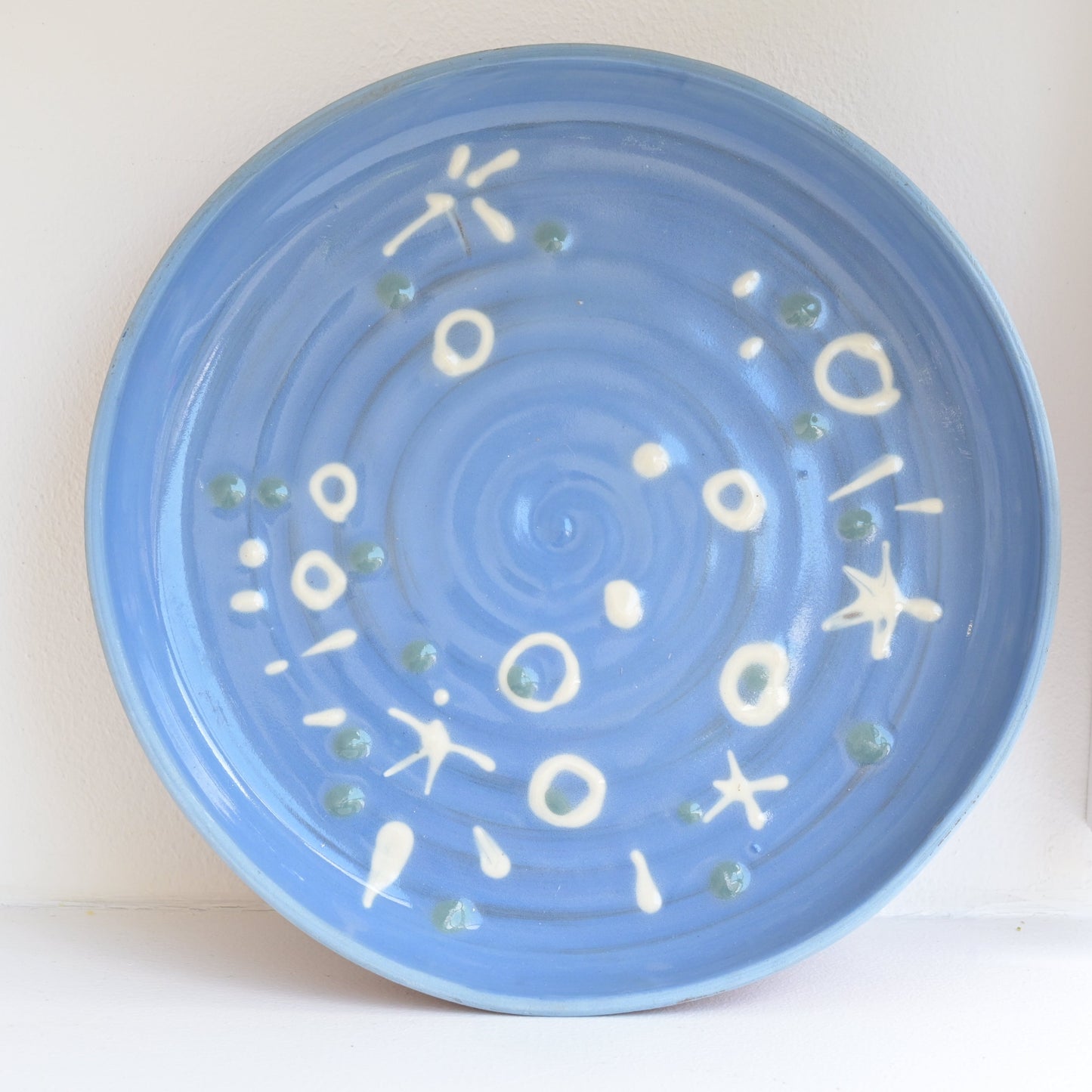 Francesca Anfossi: Handmade slipware terracotta plates