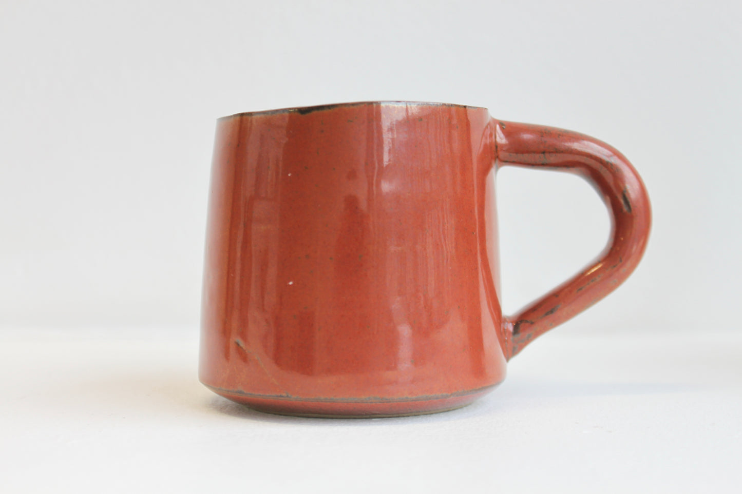 Ellie Redfern: Red Glaze Mugs