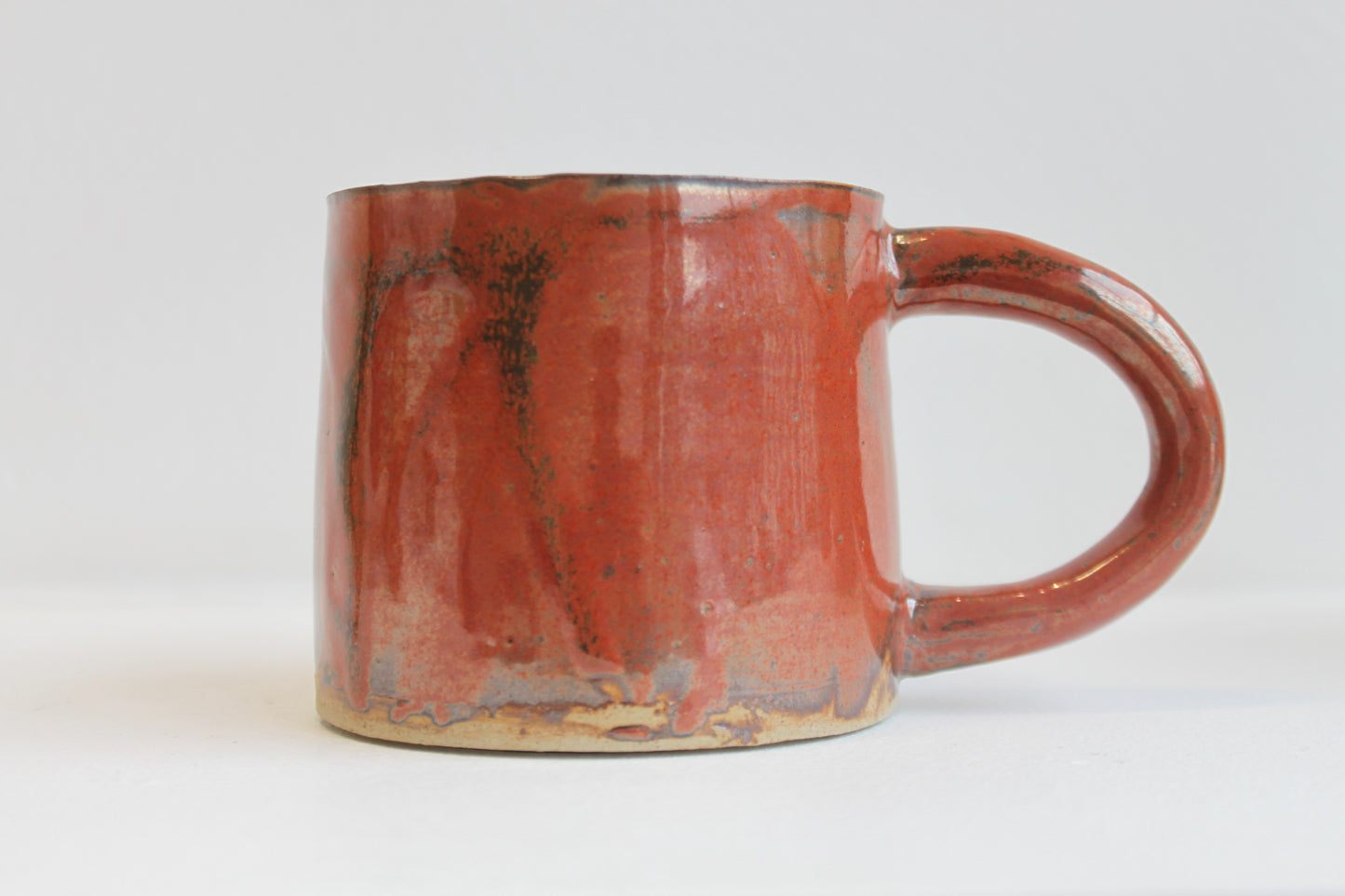 Ellie Redfern: Red Glaze Mugs