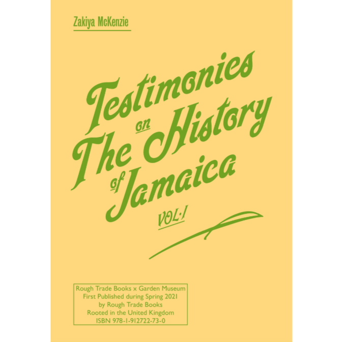 Testimonies on The History of Jamaica Vol.1